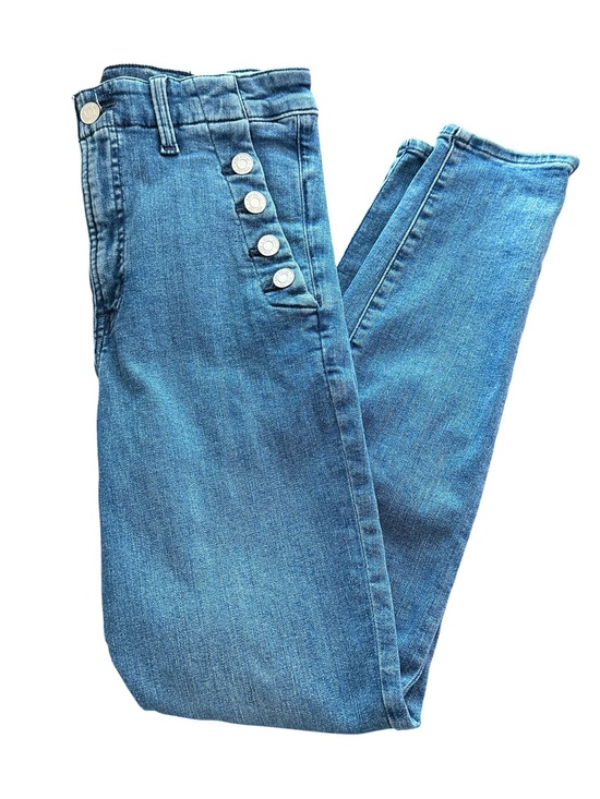 GAP Denim - GAP high rise denim leggings with button pockets 10/30